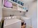 Convenient laundry room with washer and dryer at 5694 Colbert St, North Las Vegas, NV 89081