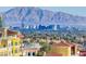 Aerial view of the community and surrounding mountains at 9101 Alta Dr # 502, Las Vegas, NV 89145