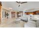 Elegant living room with hardwood floors and city views at 9101 Alta Dr # 502, Las Vegas, NV 89145