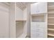 Large walk-in closet with shelves and drawers at 9101 Alta Dr # 502, Las Vegas, NV 89145