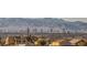 Stunning aerial view showcasing a city landscape and mountain backdrop at 919 Havre Ave, Henderson, NV 89015