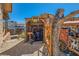 Backyard structure featuring western theme, unique decor, and an inviting atmosphere for outdoor gatherings at 919 Havre Ave, Henderson, NV 89015