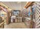 Outdoor kitchen with stainless steel appliances and a nautical theme at 919 Havre Ave, Henderson, NV 89015