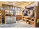 Unique storage area with custom cabinetry and a rustic design at 919 Havre Ave, Henderson, NV 89015