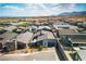 Aerial view of house and neighborhood at 10301 Fairview Ridge Ct, Las Vegas, NV 89166