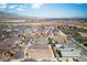 Aerial view of neighborhood and mountain view at 10301 Fairview Ridge Ct, Las Vegas, NV 89166