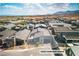 Aerial view of house and neighborhood at 10301 Fairview Ridge Ct, Las Vegas, NV 89166