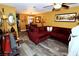 Bright living room with a large sectional sofa and tile flooring at 1303 Darlene Way # 102B, Boulder City, NV 89005