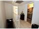 Upstairs hall with bathroom and linen closet at 1303 Darlene Way # 102B, Boulder City, NV 89005
