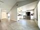 Open concept kitchen with stainless steel appliances, white cabinets, and plenty of space for cooking and entertaining at 2600 Congress Ave, Las Vegas, NV 89121
