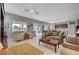 Open living area with kitchen and casual seating at 4829 E Beacon Ridge Dr, Pahrump, NV 89061