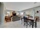 Open concept living and dining area at 4829 E Beacon Ridge Dr, Pahrump, NV 89061