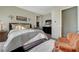 Main bedroom with king-size bed and plush seating area at 4829 E Beacon Ridge Dr, Pahrump, NV 89061