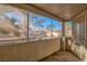 Screened patio with pool view and access to the complex at 5710 E Tropicana Ave # 2017, Las Vegas, NV 89122
