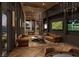 Game room with pool table and large screen TVs at 700 W Carson Ave # 808, Las Vegas, NV 89106