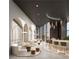 Elegant lounge with comfortable seating and a contemporary bar at 700 W Carson Ave # 808, Las Vegas, NV 89106
