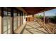 Relaxing back patio with hot tub and access to the yard at 749 Rossmore Dr, Las Vegas, NV 89110