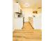 Simple kitchen with light cabinets and stainless steel appliances at 749 Rossmore Dr, Las Vegas, NV 89110