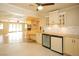 Spacious kitchen with island, wine cooler and ample cabinet space at 749 Rossmore Dr, Las Vegas, NV 89110