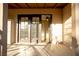 Spacious patio with access from inside the home at 749 Rossmore Dr, Las Vegas, NV 89110