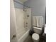 Clean bathroom with a shower/tub combo and updated fixtures at 9000 Las Vegas Blvd # 1013, Las Vegas, NV 89123