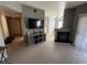 Living room with fireplace and built-in entertainment center at 9000 Las Vegas Blvd # 1013, Las Vegas, NV 89123