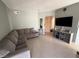 Spacious living room featuring a large sectional sofa and a flat-screen TV at 9000 Las Vegas Blvd # 1013, Las Vegas, NV 89123
