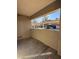Private patio with view of parking lot and surrounding buildings at 9000 Las Vegas Blvd # 1013, Las Vegas, NV 89123