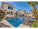 Stunning pool and spa with ample patio space at 1624 Ravanusa Dr, Henderson, NV 89052