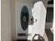 Home features a secure front door with decorative glass and a smart doorbell at 390 China St, Pahrump, NV 89048