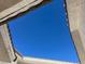 A partial view of an open-air patio with clear blue skies above at 390 China St, Pahrump, NV 89048