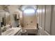 Clean bathroom with tub and updated vanity at 5271 Deanna St, Pahrump, NV 89048