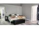 Bright bedroom with plush bedding and a modern aesthetic at 5271 Deanna St, Pahrump, NV 89048