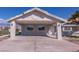 House exterior showcasing covered entryway and windows at 5271 Deanna St, Pahrump, NV 89048