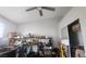 Home office with built-in shelving and closet at 5271 Deanna St, Pahrump, NV 89048