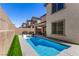 This refreshing pool is perfect for relaxing and entertaining at 6545 Vanhoven Crest St, Las Vegas, NV 89166