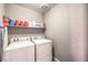 Convenient laundry room with washer and dryer hookups at 6735 Pleasant Flower St, Las Vegas, NV 89149