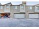 Attached two-car garage with extra storage space at 6815 Sage Gold Ct, North Las Vegas, NV 89086