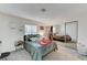 Cozy bedroom with a double bed, mirrored closet, and plenty of storage at 929 Rockview Dr # 202, Las Vegas, NV 89128