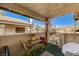 Private patio with seating area, perfect for outdoor relaxation at 929 Rockview Dr # 202, Las Vegas, NV 89128