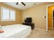 Bright bedroom with a comfortable bed and plenty of closet space at 9904 Garamound Ave, Las Vegas, NV 89117