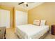 Spacious bedroom with double doors leading to a large closet at 9904 Garamound Ave, Las Vegas, NV 89117