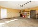 Clean and spacious garage with extra storage at 9904 Garamound Ave, Las Vegas, NV 89117