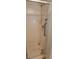 Walk-in shower with glass enclosure at 12064 Avery Meadows Ave, Las Vegas, NV 89138