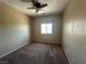 Bedroom with neutral walls, ceiling fan, and carpeted floors at 181 Elexese Ct, Las Vegas, NV 89183