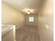 Bedroom featuring neutral colored walls, carpet, a ceiling fan and a window at 181 Elexese Ct, Las Vegas, NV 89183