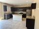 Spacious kitchen featuring stainless steel appliances and a center island at 181 Elexese Ct, Las Vegas, NV 89183