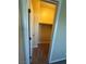 Walk-in closet with rod for hanging clothes at 181 Elexese Ct, Las Vegas, NV 89183