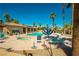 Community pool with spa and lounge chairs at 2520 Links Dr, Laughlin, NV 89029