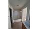 Clean bathroom with tub and shower combo at 4202 Mango Tree Ct, Las Vegas, NV 89115